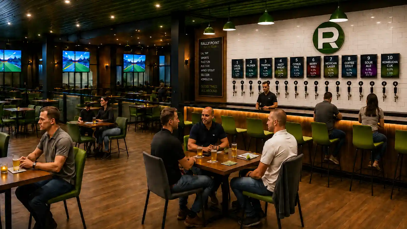 Rally Point lounge